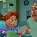 pedodontist with child enjoy braces animated